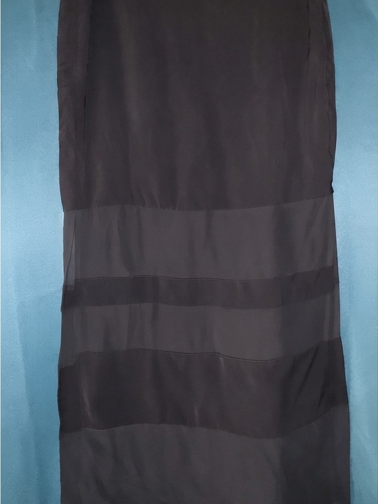 DKNYC Dresses & Skirts - DKNYC Black Maxi Skirt with Sheer Paneling